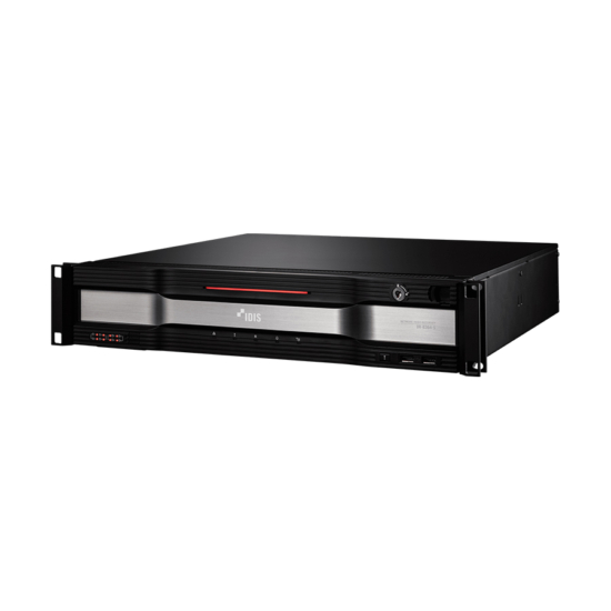 IDIS DR-8432D 32 csatornás NVR rögzítő, SATA x8, eSATA x4, 370Mbps, 960ips@UHD, Dual Power, 2TB HDD